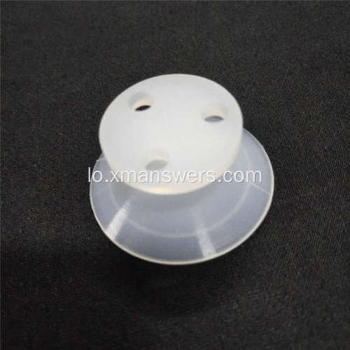 Custom Clear Rubber Silicone Suction Cup with Hooks